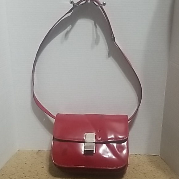 Celine Patent Leather Box Bag